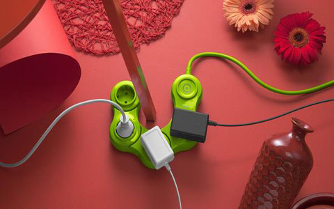 Quirky Pivot Power - Flexible Power Strip