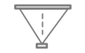 Throw ratio projection icon