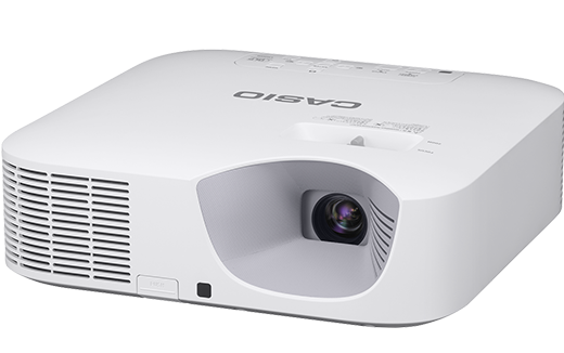 Casio XJ-F101W Projector Angled to the Left
