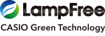 LampFree CASIO Green Technology Logo