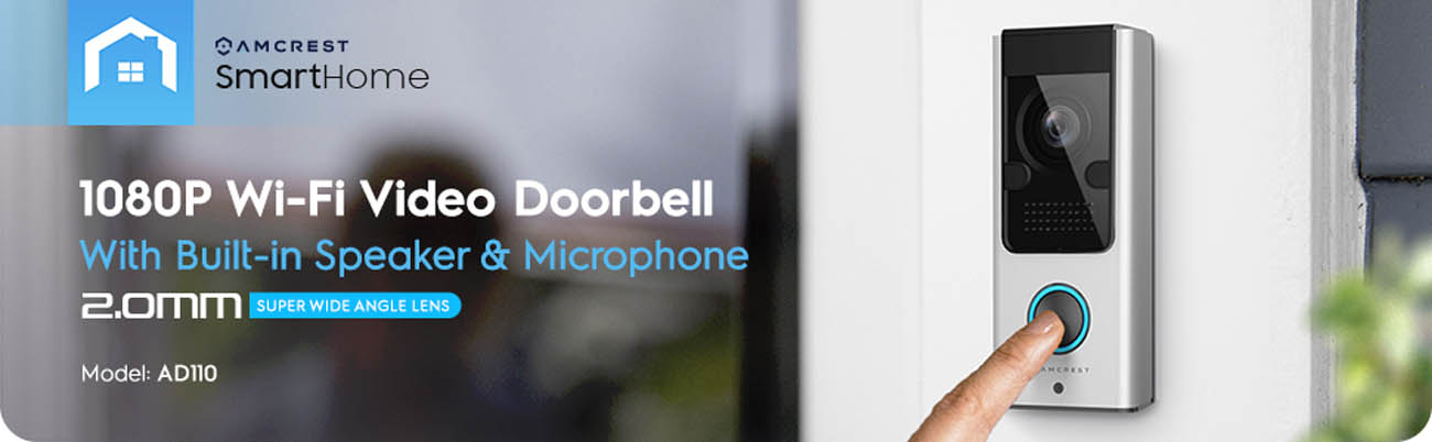 Amcrest Video Doorbell Camera
