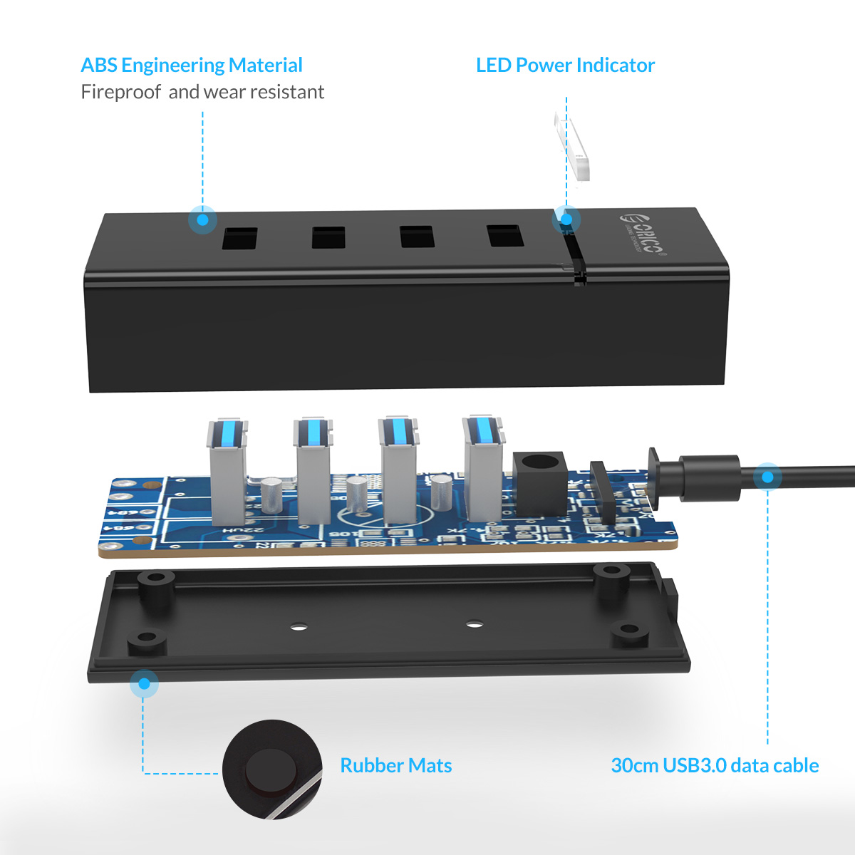 ORICO USB3.0 Hub