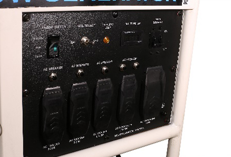 Pulsar PG7000D 5,000 Rated Watts Closed Frame Diesel-Powered Generator