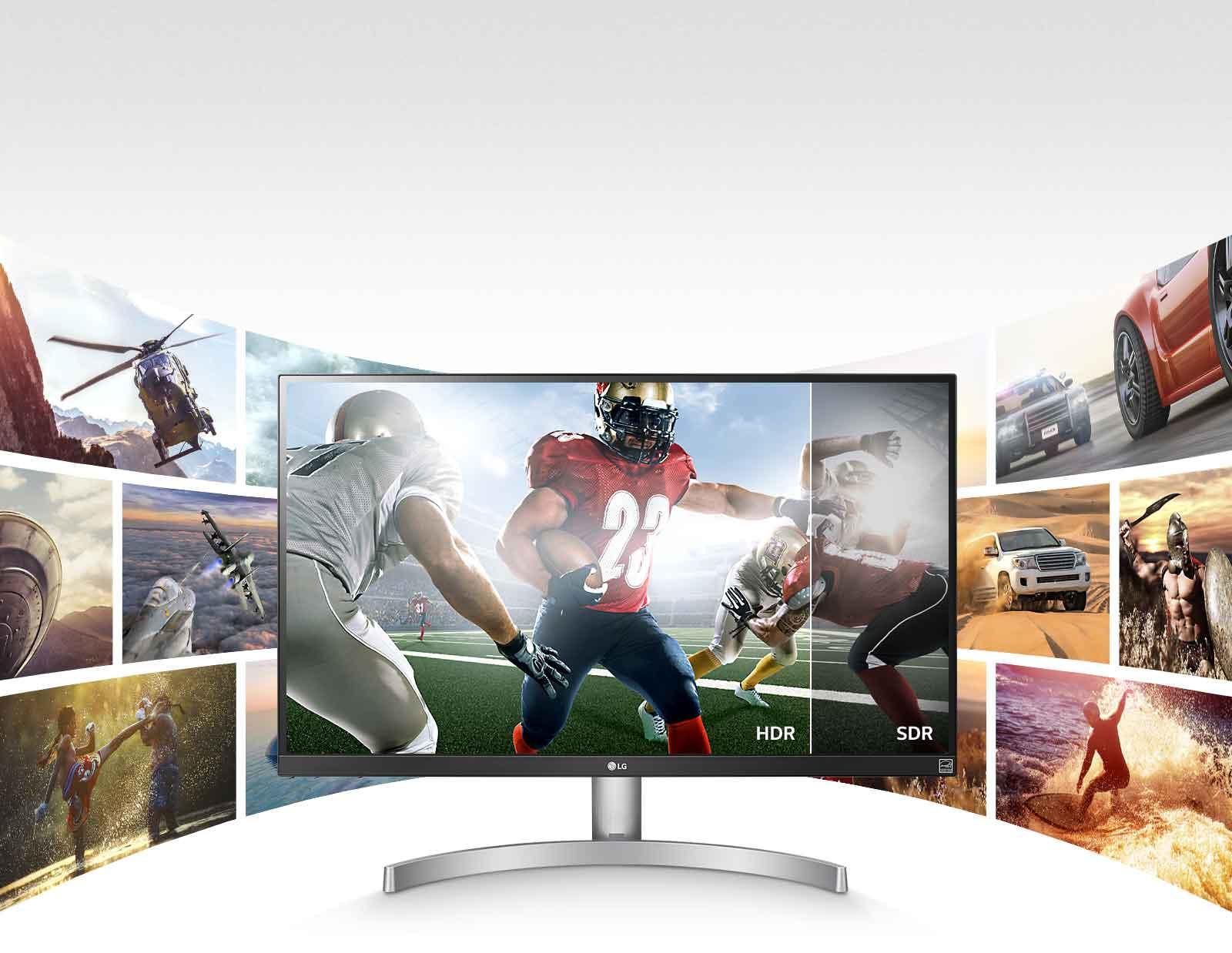 LG 27UL600-W IPSパネル 4Kモニター IPSパネルDisplayHDR™400対応4Kモニター - 27UL600-W | LG JP