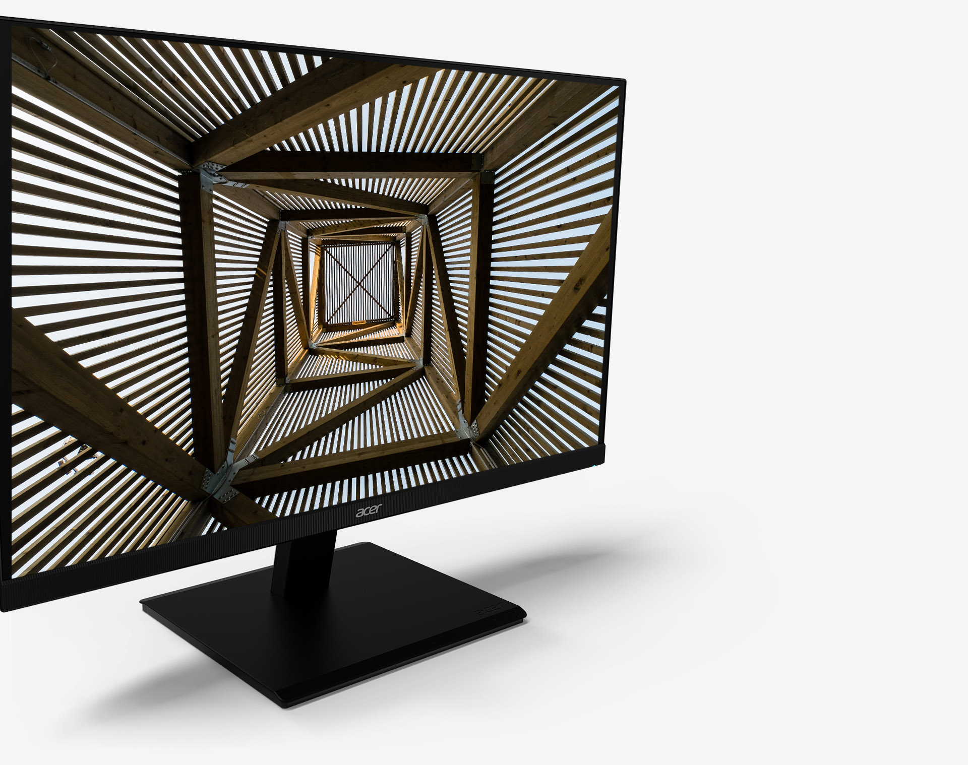 a building inside image as screen