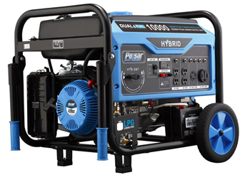 Pulsar Dual Fuel 10000w Generator with Switch & Go Technology