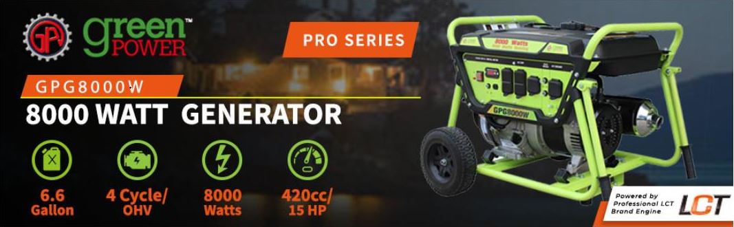 Green Power America GPG8000W
