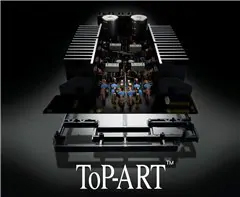 Yamaha A-S301 Amplifier Internal structure view