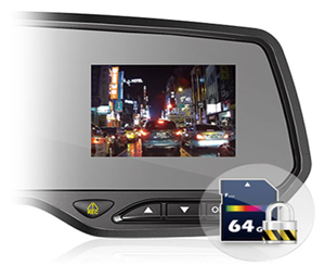 Papago GOSAFE 268 1080p Rearview Mirror Dash Camera