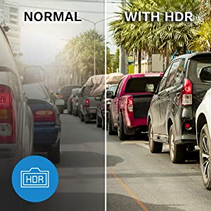 HP F560G Full HD 1080P Dual Dash Cam, 1080P Dash Cam Front and Rear,  Built-in GPS and G-Sensor, ADAS, Wide Angle Sony Starvis Night Vision Car  Dash