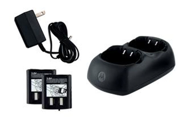front view and internal view of MOTOROLA 01471 Rechargeable Battery Upgrade Kit