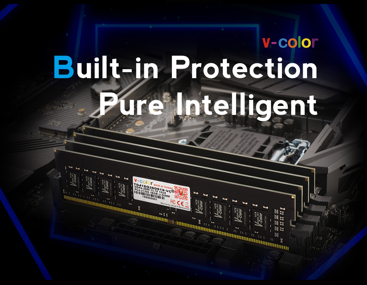 v-color UDIMM DDR4 Desktop Memory Ram