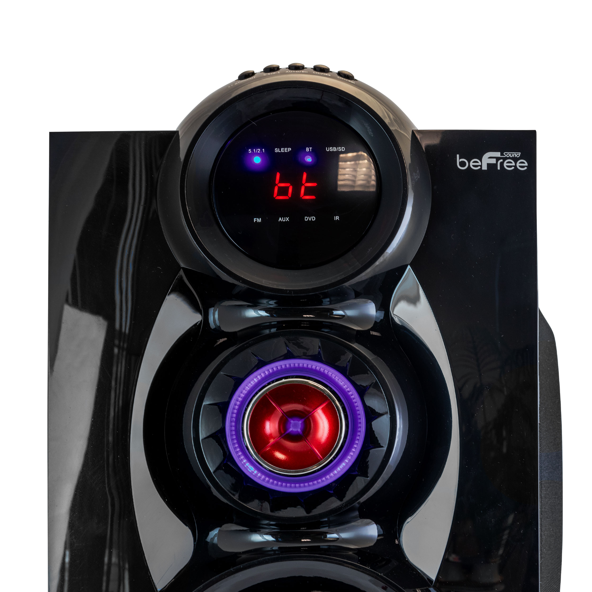 BeFree Sound 2.1 Channel Surround Sound Bluetooth Speaker System