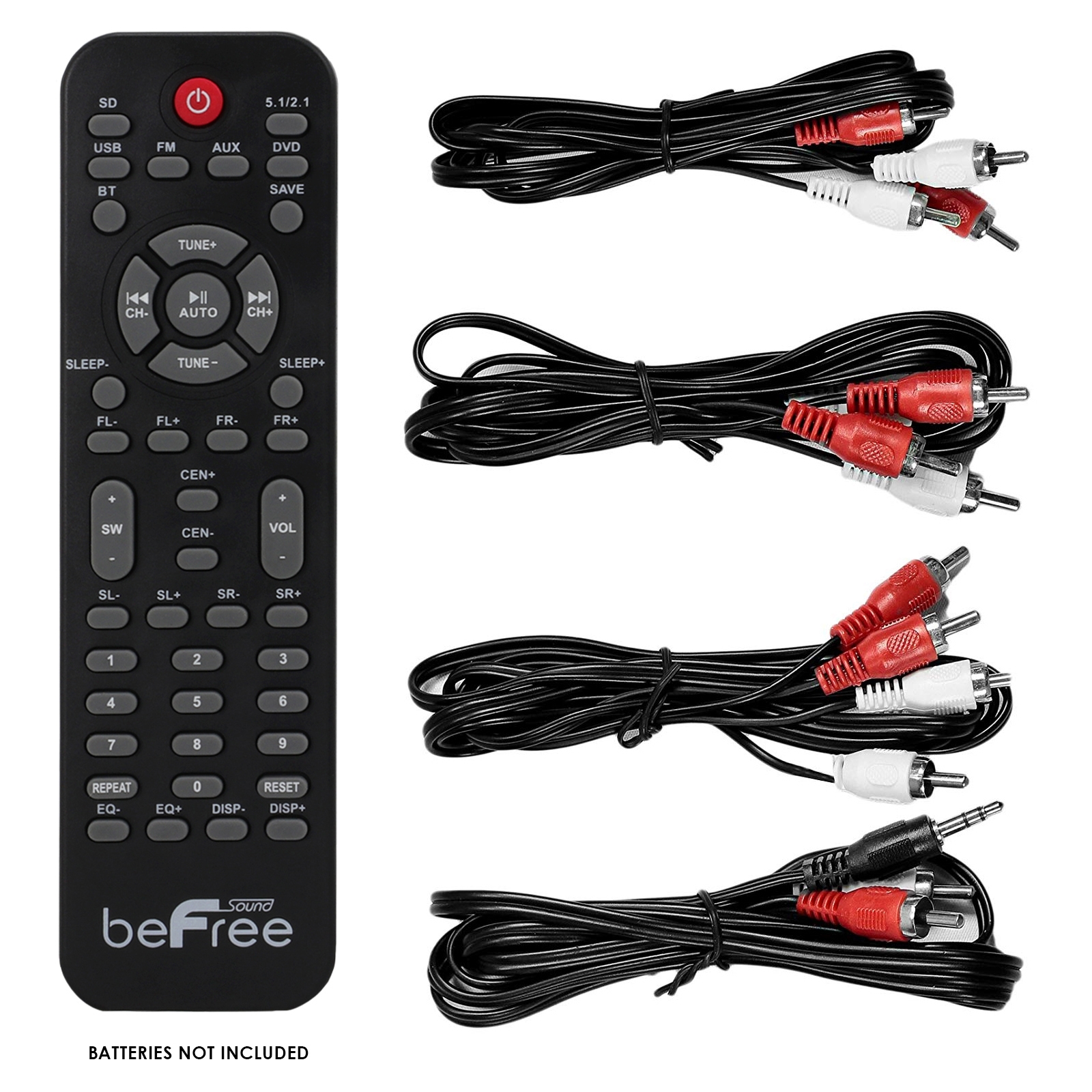 Befree Sound BFS-400 5.1 Channel Surround Sound Bluetooth Speaker System