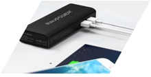 RAVPower 10400mAh Portable Power Bank with iSmart (3.5A Output, Dual USB) 