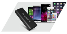 RAVPower 10400mAh Portable Power Bank with iSmart (3.5A Output, Dual USB) 