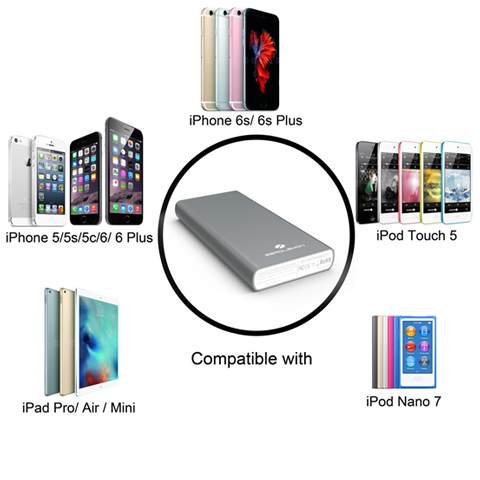 ZeroLemon 8500mAh Slim Power Battery Case