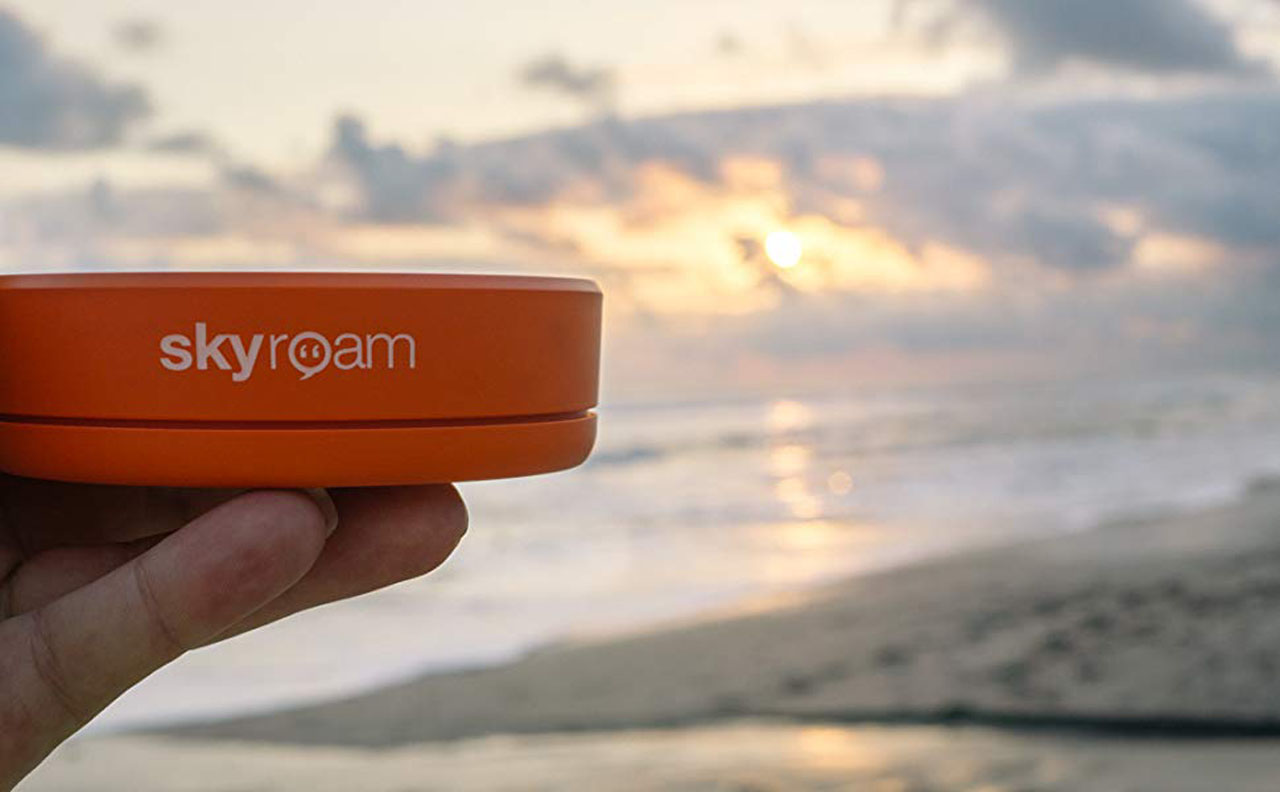 Skyroam Solis Portable WiFi Hotspot + 12 months FREE WiFi