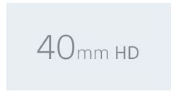 40-mm HD drivers