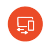Multi-point connection icon