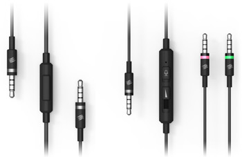 Mad Catz F.R.E.Q. M Mobile Stereo Headset - Dual In-Line Audio Controllers