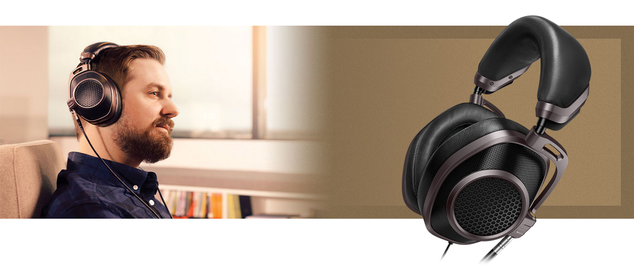 NEXT High-End Audiophile Headphone side view