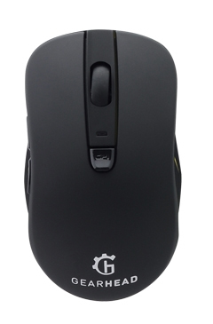 Gear Head MBT9950BLK Dual Mode Wrls Optical Mouse