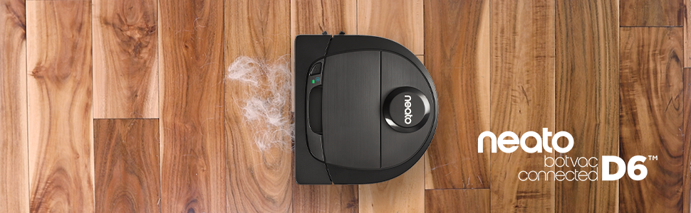 the banner of Botvac D6 Connected robot vacuum