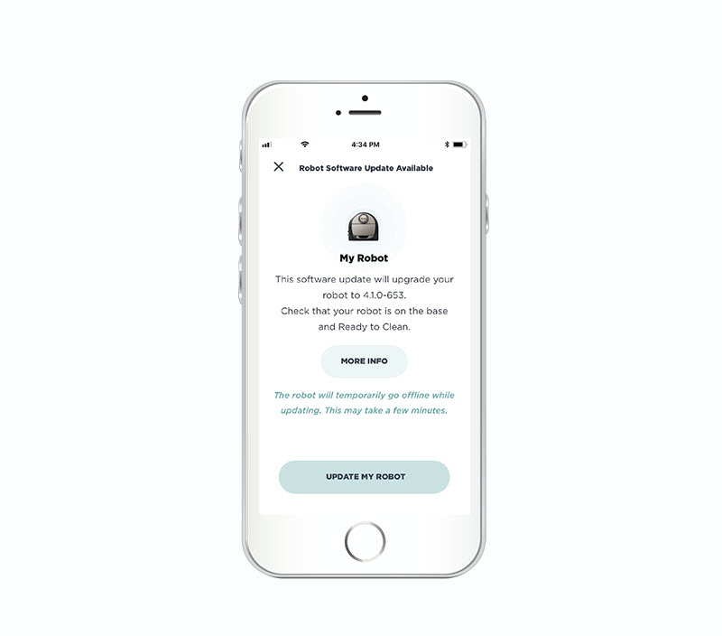 a cellphone showing Software Updates
