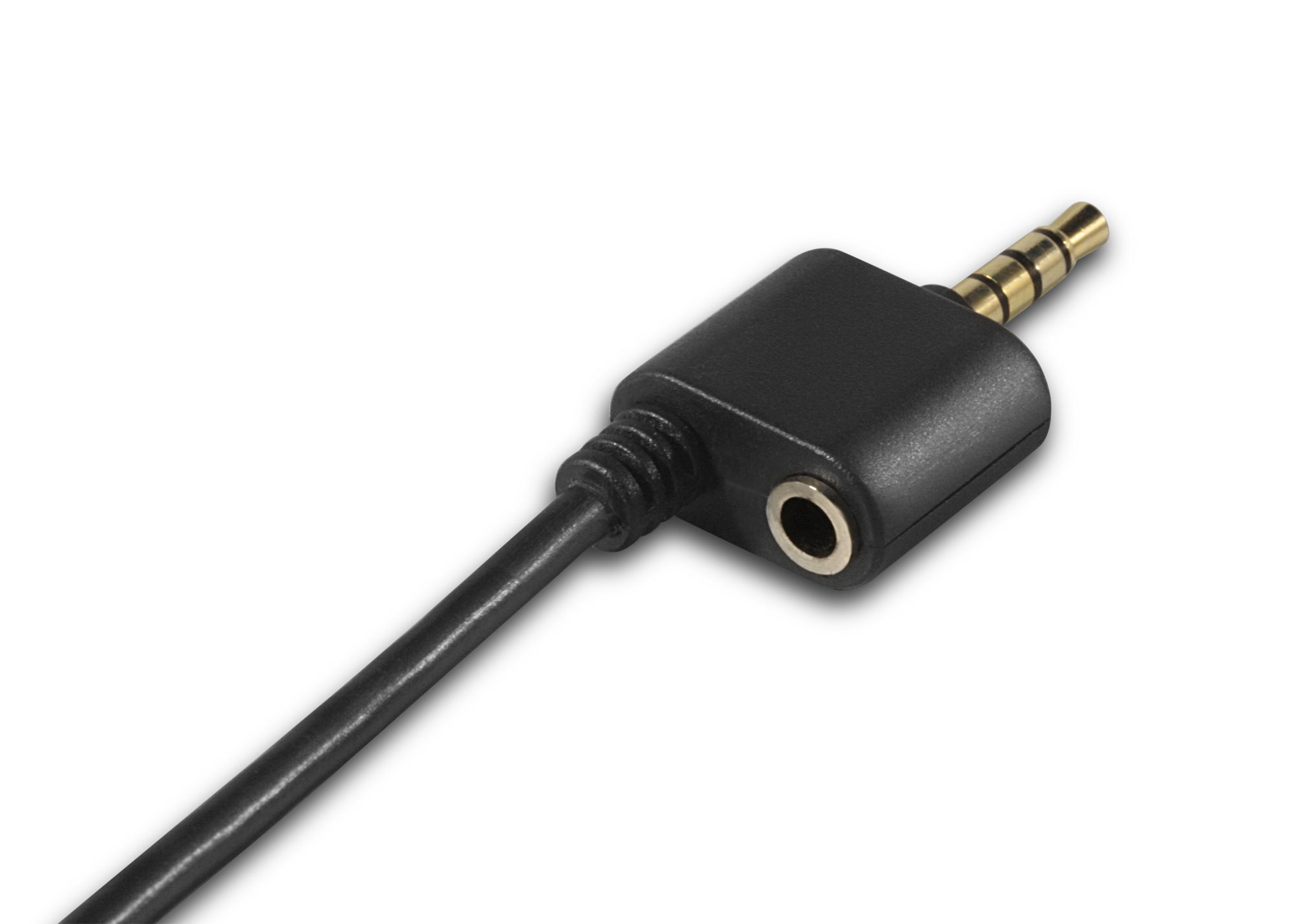iRig Mic's 8mm jack adapter for connecting to a smartphone