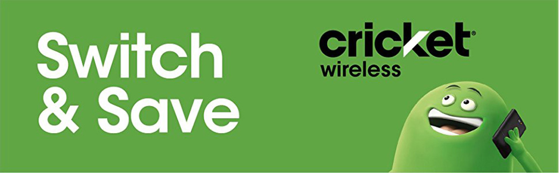 Cricket Wireless Switch & Save Banner