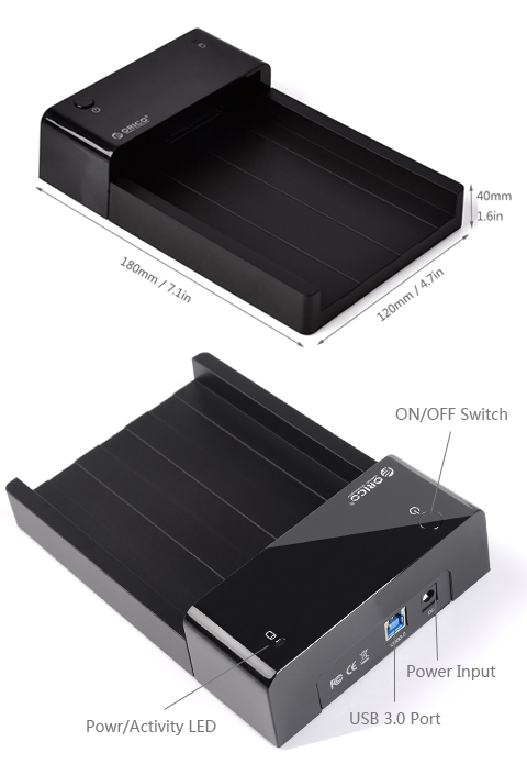 Support UASP & 16TB] ORICO Tool-Free 2.5 & 3.5 in USB 3.0 to SATA