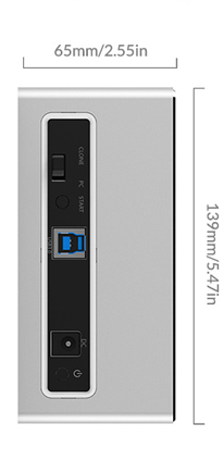 2 Bay USB 3.0 to SATA 3.0 Hard Drive Docking