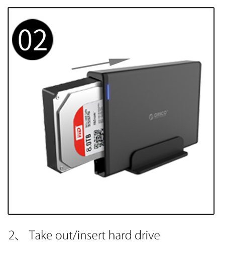 Orico External Hard Drive Enclosure