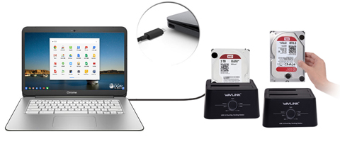 Wavlink USB 3.1 HDD/SSD Storage Docking Station ST334UC