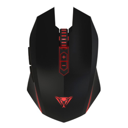 Viper V530 Gaming Mouse overhead view facing up