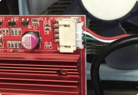 Connector on the adapter