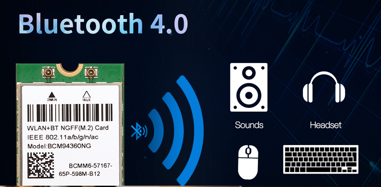 Placa Wifi E Bluetooth Bcm94360ng M2 - Windows E Hackintosh  Jm - Foto 8