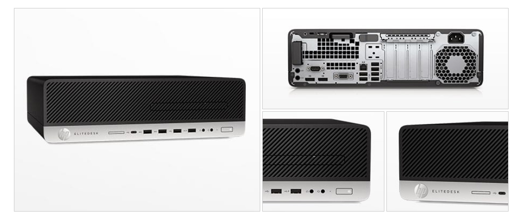 HP EliteDesk 800 G3 SFF Desktop Computer 1FY88UT - Intel