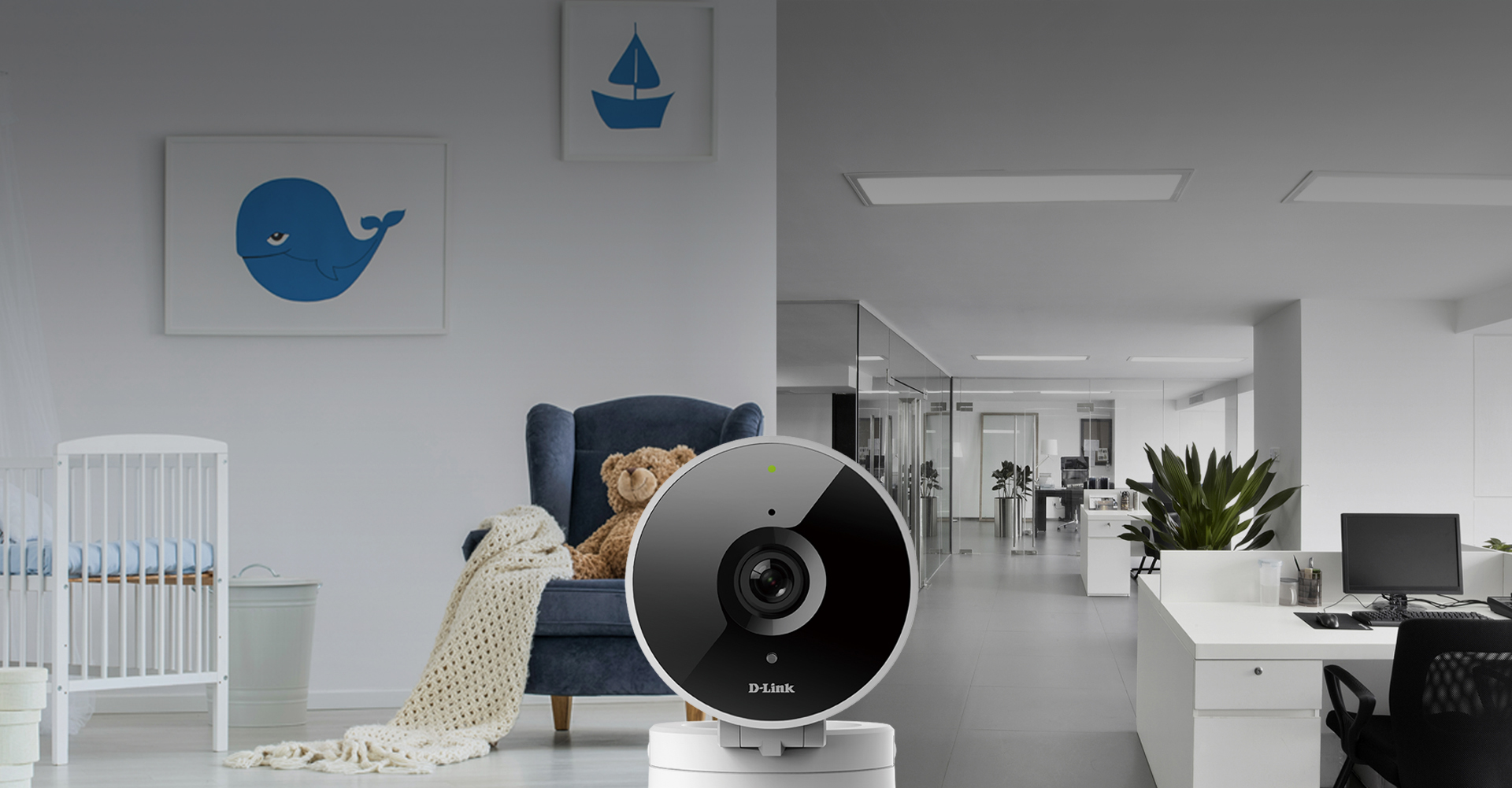 Works with the Google Assistant, Alexa, and IFTTT