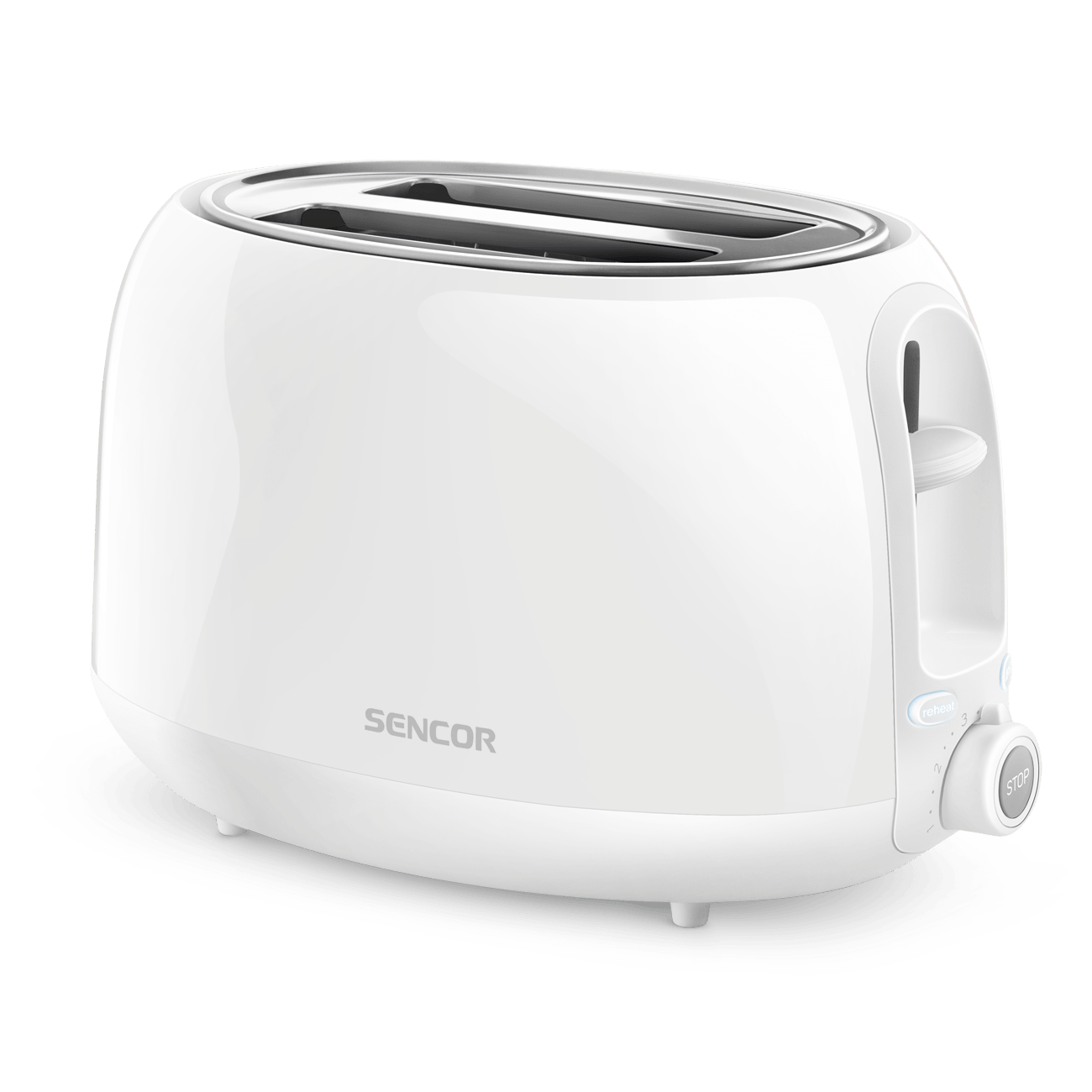 Sencor 2-Slice Purple 800-Watt Toaster at