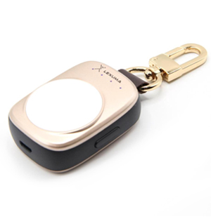 Lexuma XTag: Smart Wireless Key-chain Power  Bank for Apple Watch