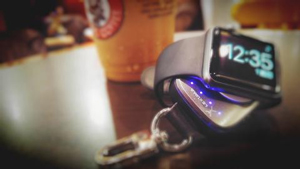 Lexuma XTag: Smart Wireless Key-chain Power  Bank for Apple Watch