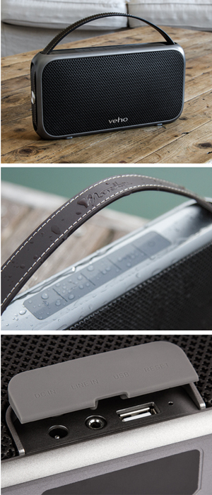 VSS-014-M7 - Veho M7 Mode Retro Water Resistant Speaker