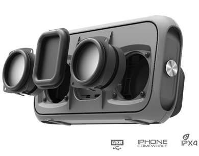 VSS-014-M7 - Veho M7 Mode Retro Water Resistant Speaker