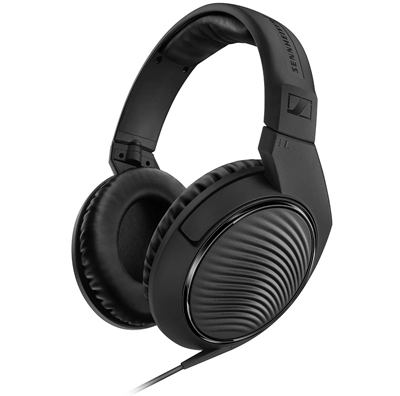 Sennheiser HD200 Pro Studio Headphones facing forward