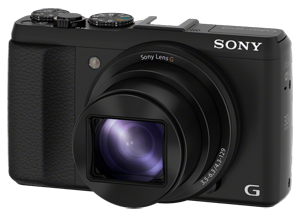 view from the lens side