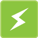 Lightning bolt speed icon
