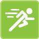 Running person icon