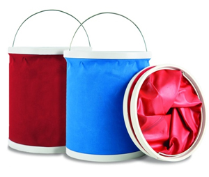 Maxkin Auto Accessories Twin Pack Folding Buckets